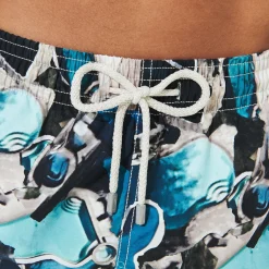Hot Vilebrequin Men Swim Trunks Californian Pool Dogtown - X Highsnobiety Blue Note/Blue