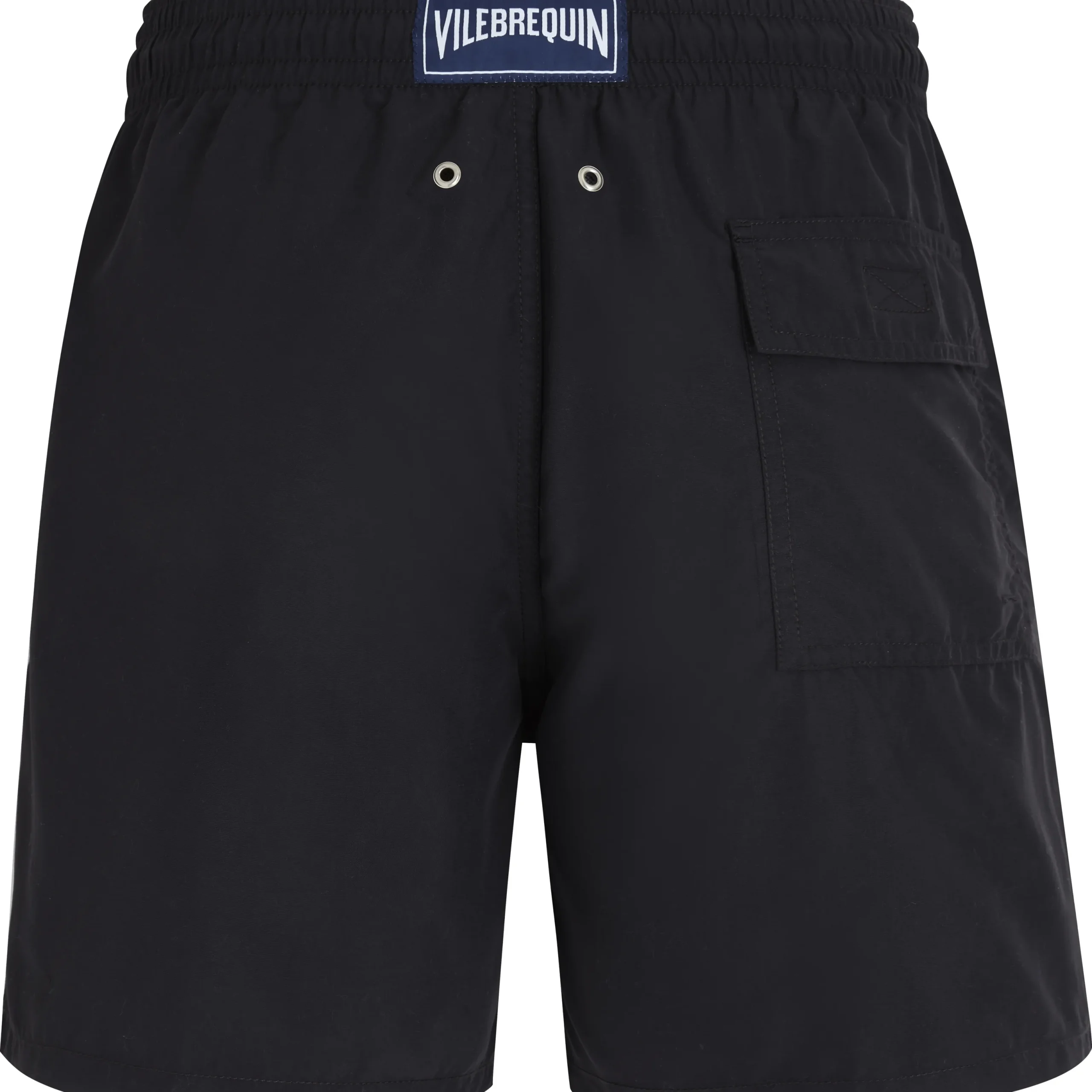 Hot Vilebrequin Men Swim Trunks Embroidered Logo - X Bape® Black Black/Black