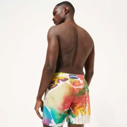 New Vilebrequin Men Swim Trunks Gra - X John M Armleder Multicolor/Multi