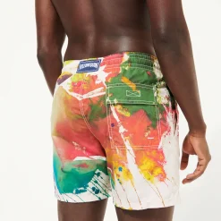 New Vilebrequin Men Swim Trunks Gra - X John M Armleder Multicolor/Multi