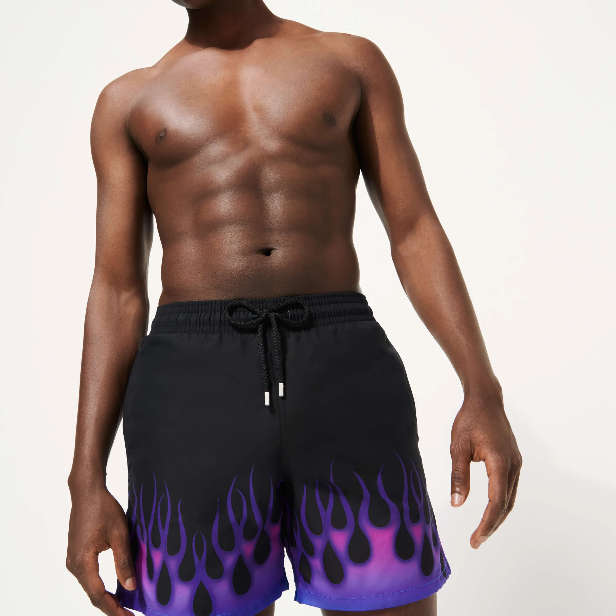 Online Vilebrequin Men Swim Trunks Hot Rod 360° - X Sylvie Fleury Black/Black