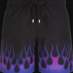 Online Vilebrequin Men Swim Trunks Hot Rod 360° - X Sylvie Fleury Black/Black