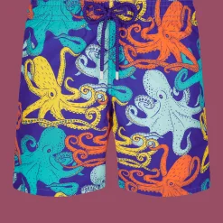 Store Vilebrequin Men Swim Trunks Octopussy Purple Blue/Blue