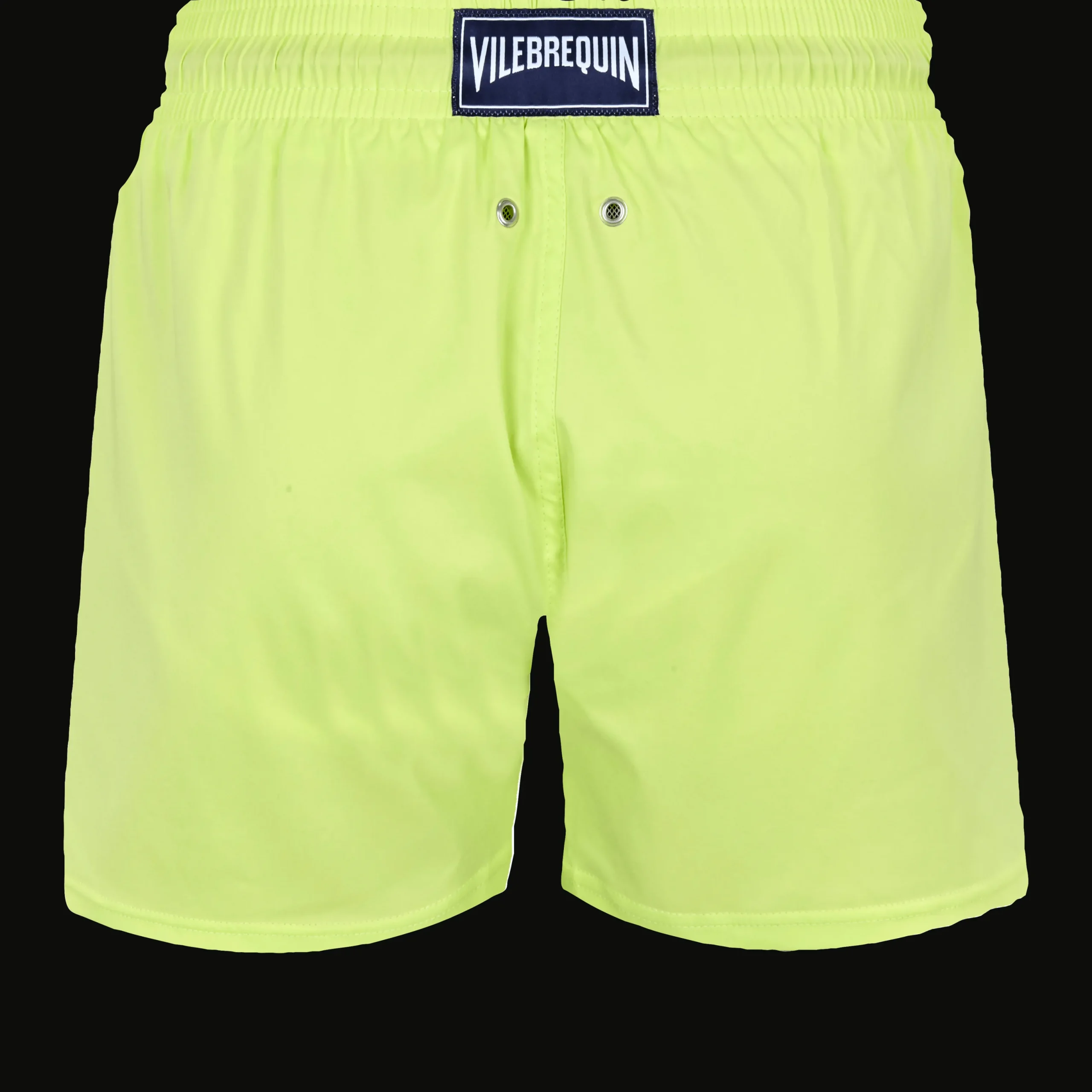 Online Vilebrequin Men Swim Trunks Short And Fitted Stretch Solid Coriander/Green