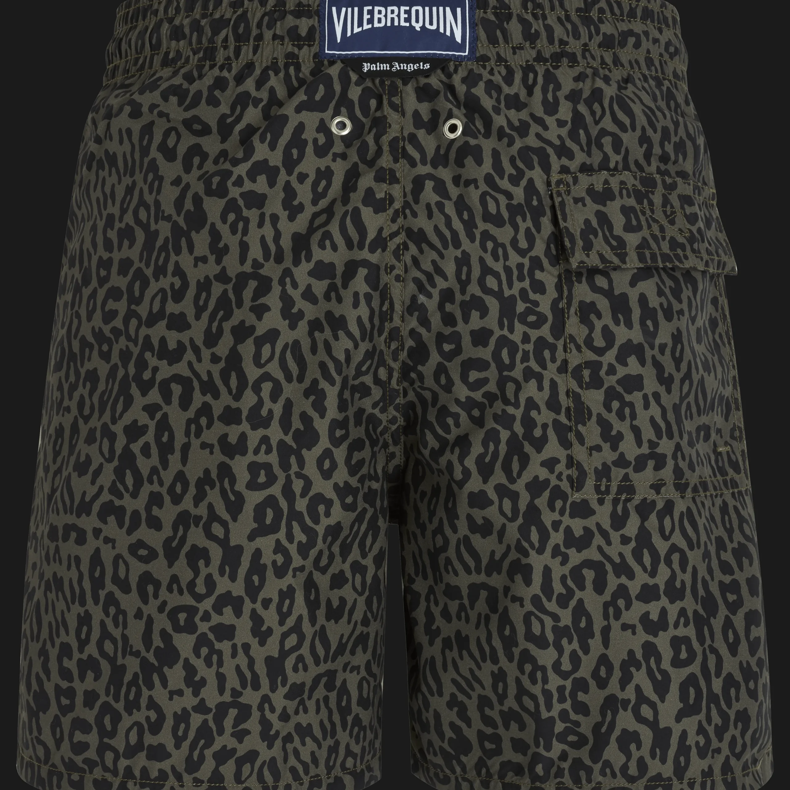 Online Vilebrequin Men Swim Trunks Small Camo - X Palm Angels Bronze/Green