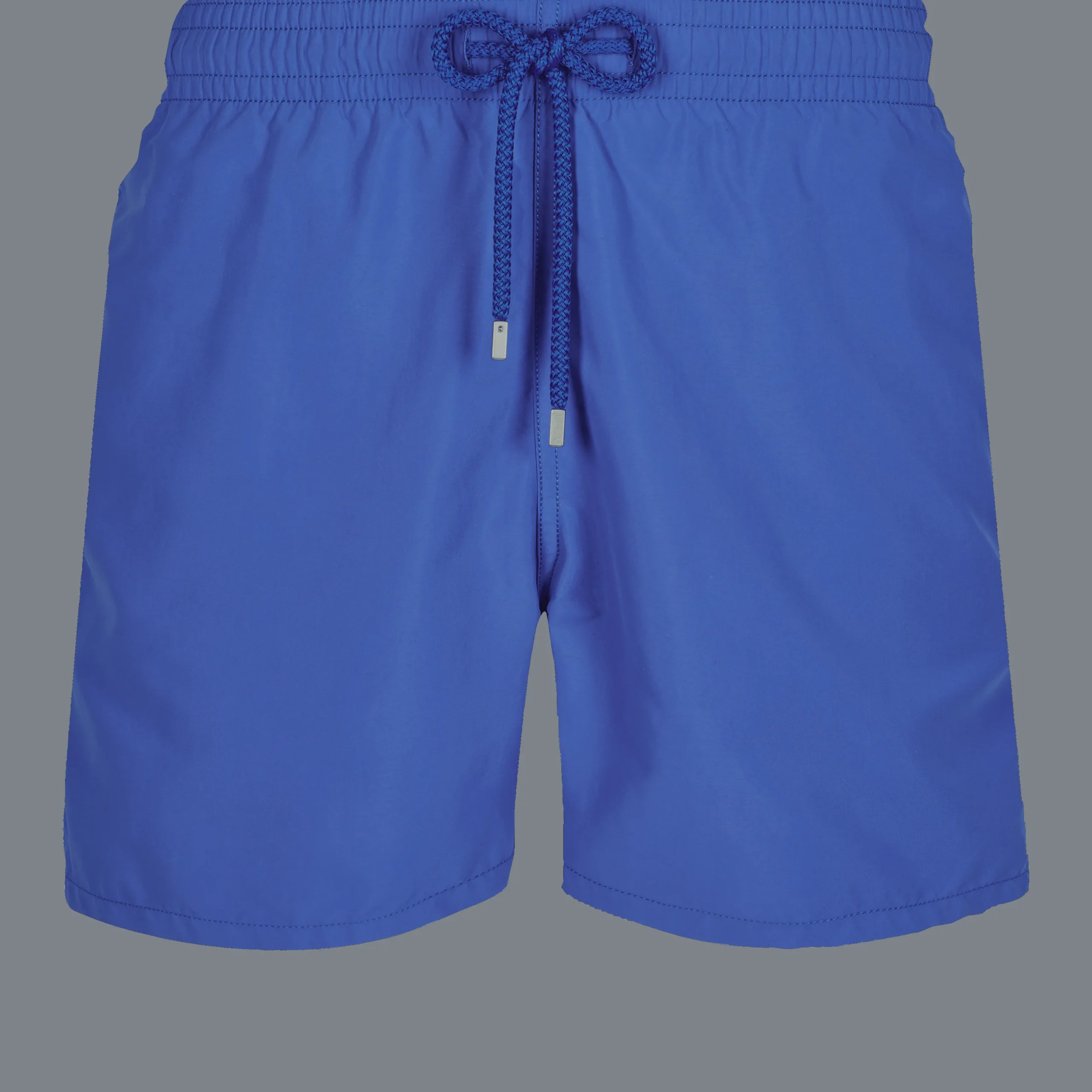 Cheap Vilebrequin Men Swim Trunks Solid Sea Blue/Blue