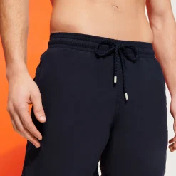 Flash Sale Vilebrequin Men Swim Trunks Solid Black/Black