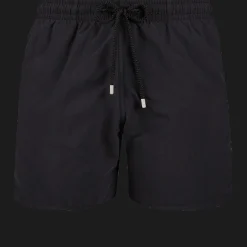 Flash Sale Vilebrequin Men Swim Trunks Solid Black/Black