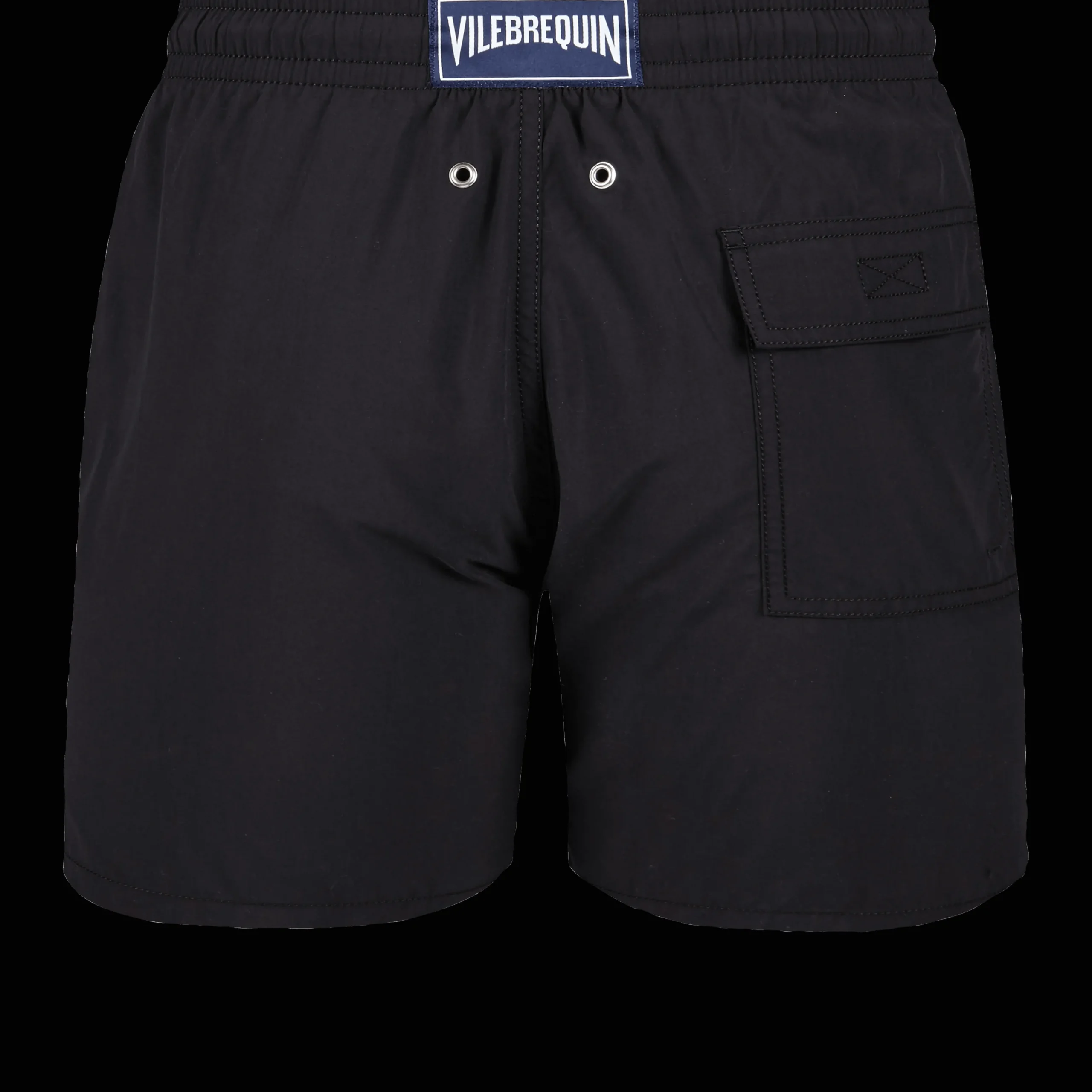Flash Sale Vilebrequin Men Swim Trunks Solid Black/Black
