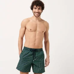 Discount Vilebrequin Men Swim Trunks Te Mana O Te Moana Navy/Blue