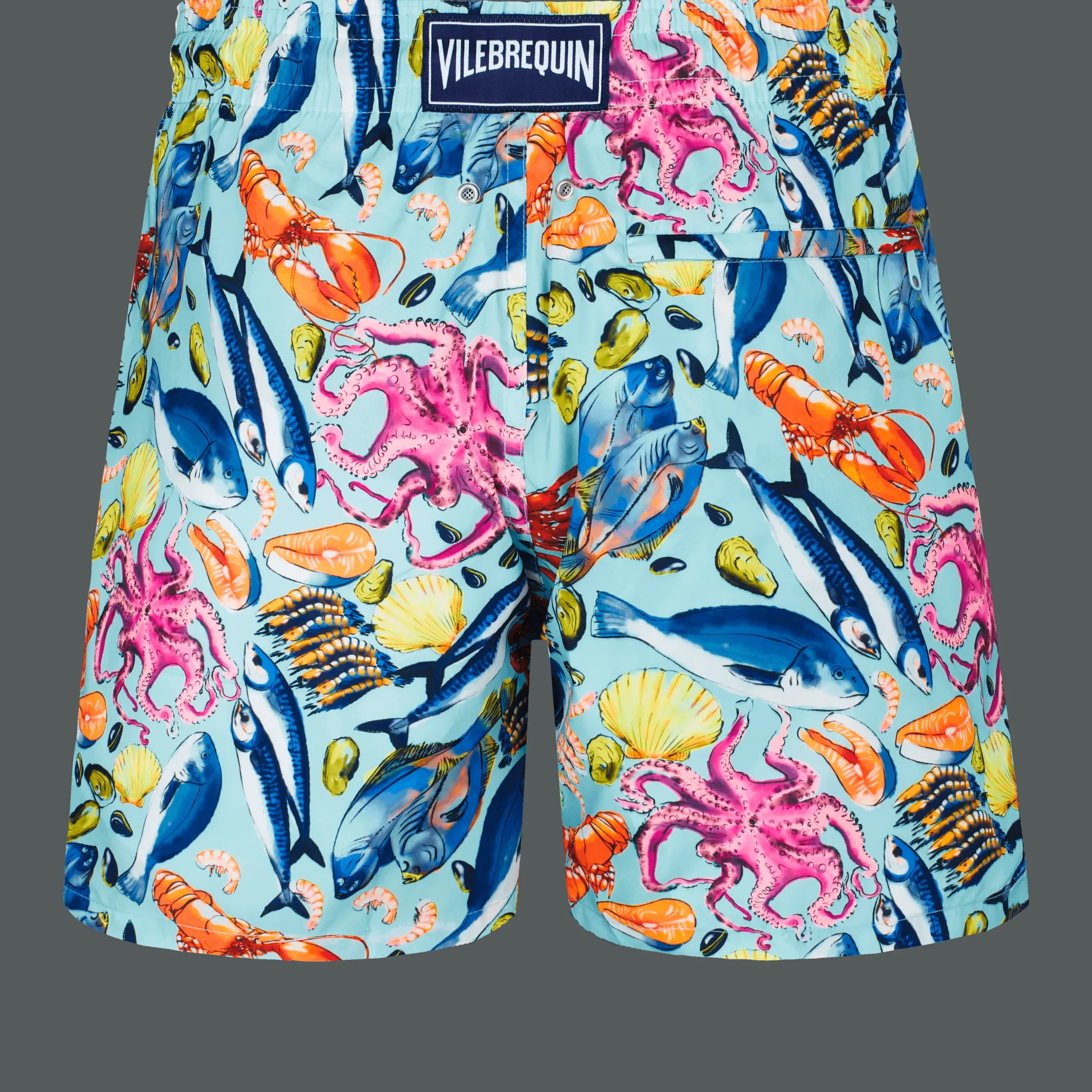 Flash Sale Vilebrequin Men Swim Trunks Ultra-Light And Packable Fisherman Thalassa/Blue