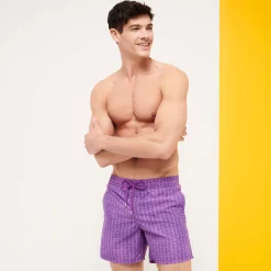 Hot Vilebrequin Men Swim Trunks Valentine'S Day Orchid/Purple