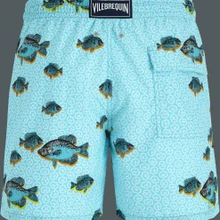 Cheap Vilebrequin Men Swimwear Graphic Fish - X La Samanna Lazulii Blue/Blue