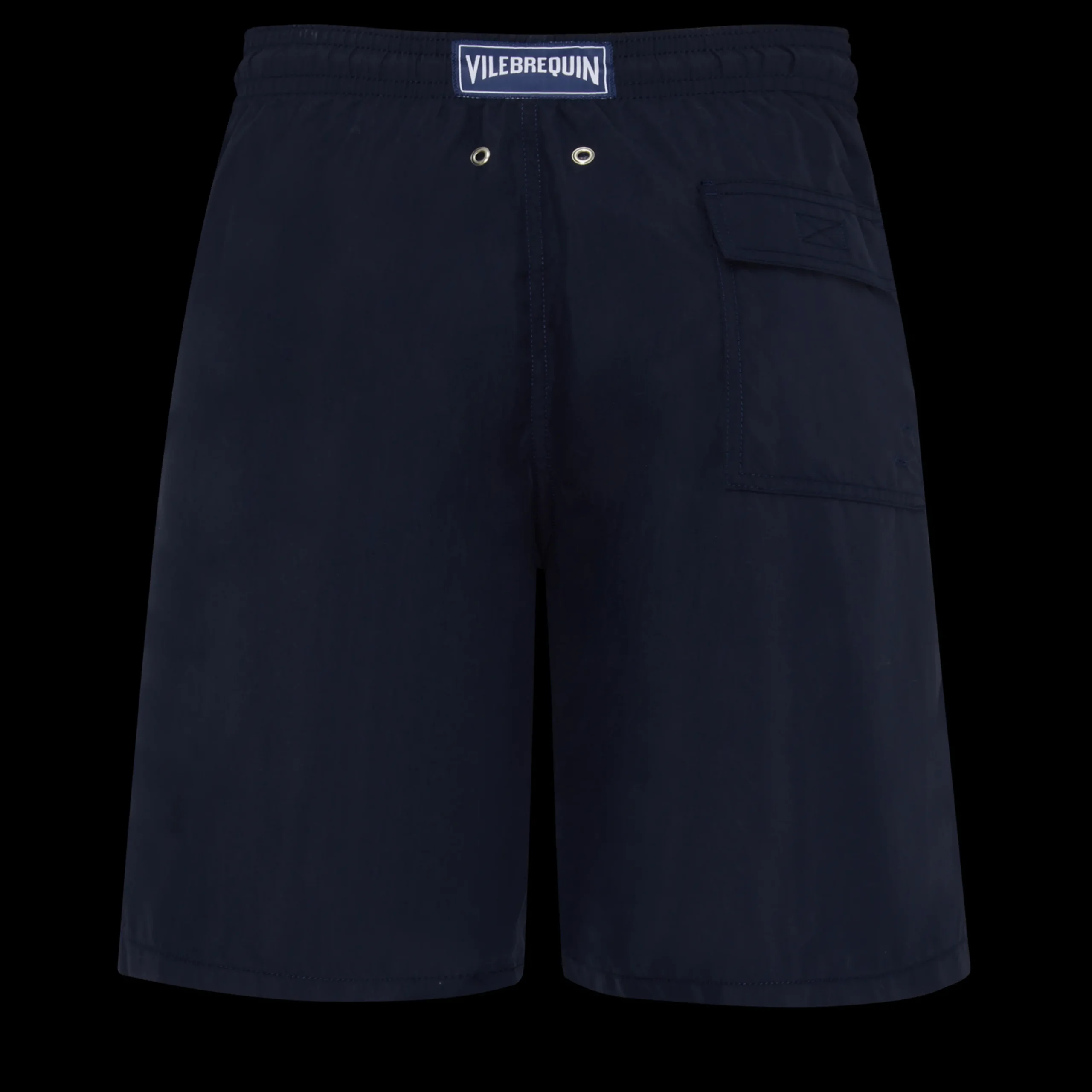 Shop Vilebrequin Men Swimwear Long Solid Navy/Blue