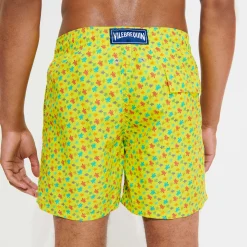Discount Vilebrequin Men Swimwear Micro Tortues Rainbow Ginger/Green