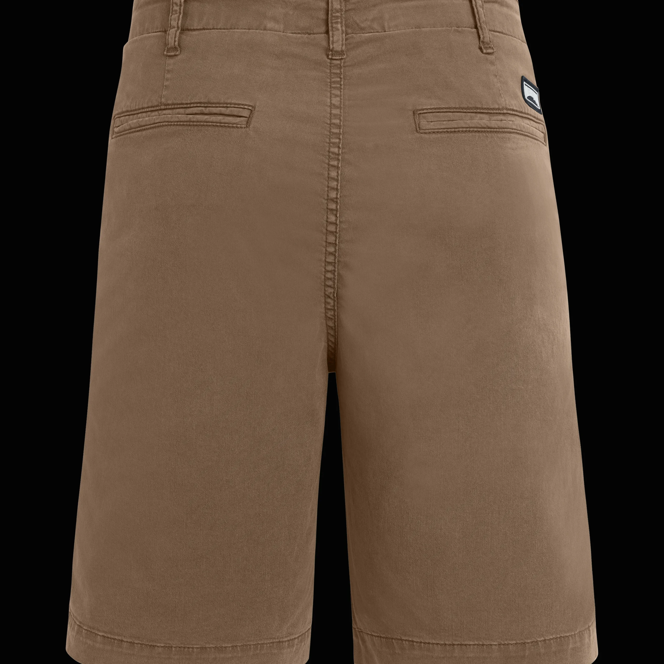Fashion Vilebrequin Men Tencel Bermuda Shorts Solid Hazelnut/Brown
