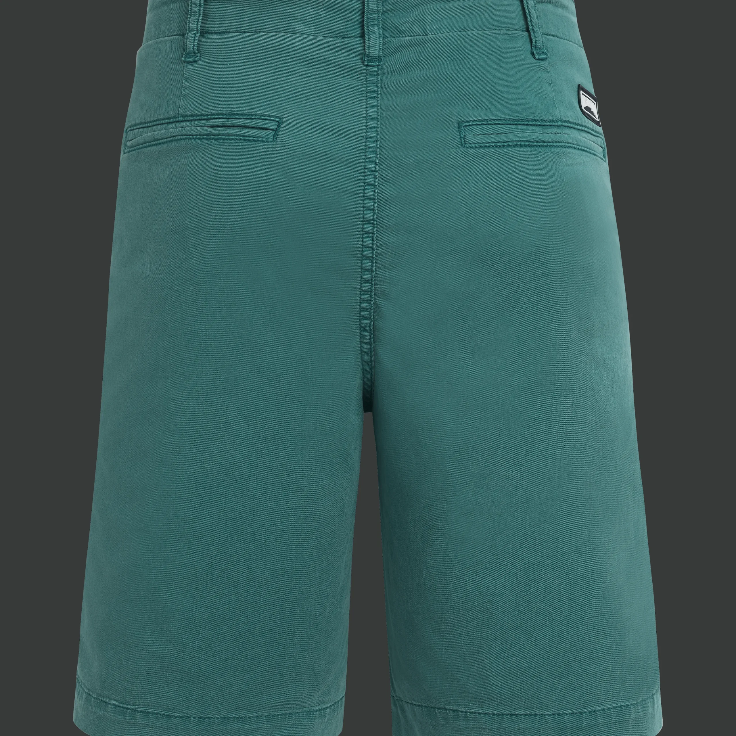 Cheap Vilebrequin Men Tencel Bermuda Shorts Solid Emerald/Green