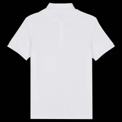 Hot Vilebrequin Men Terry Polo Shirt Solid White/White