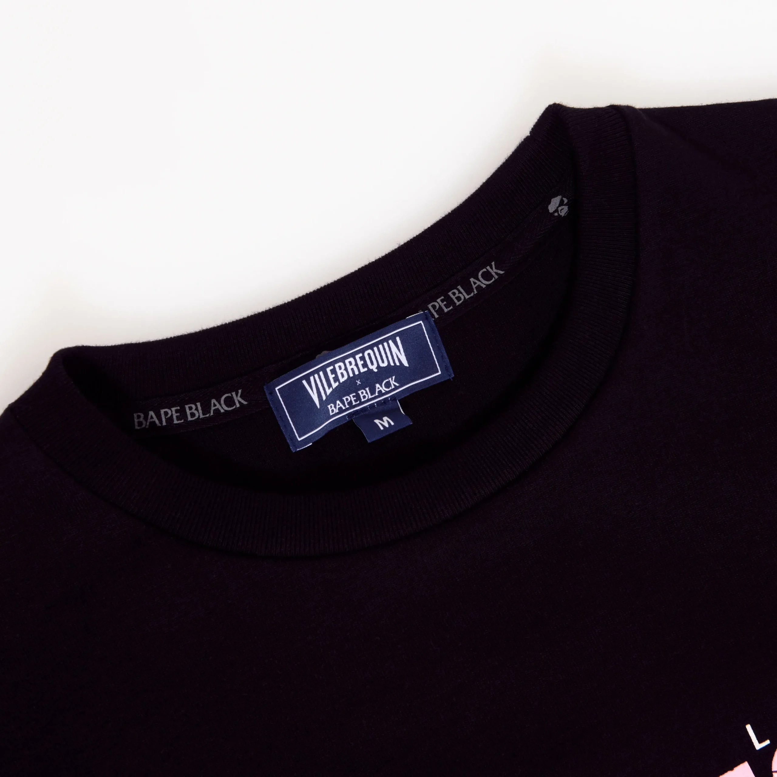 Online Vilebrequin Men T-Shirt Bandana Logo Printed - X Bape® Black Black/Black