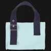 Best Sale Vilebrequin Mini Beach Bag Solid Thalassa/Blue