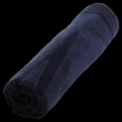 Fashion Vilebrequin Solid Organic Cotton Beach Towel Navy/Blue