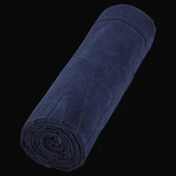 Fashion Vilebrequin Solid Organic Cotton Beach Towel Navy/Blue