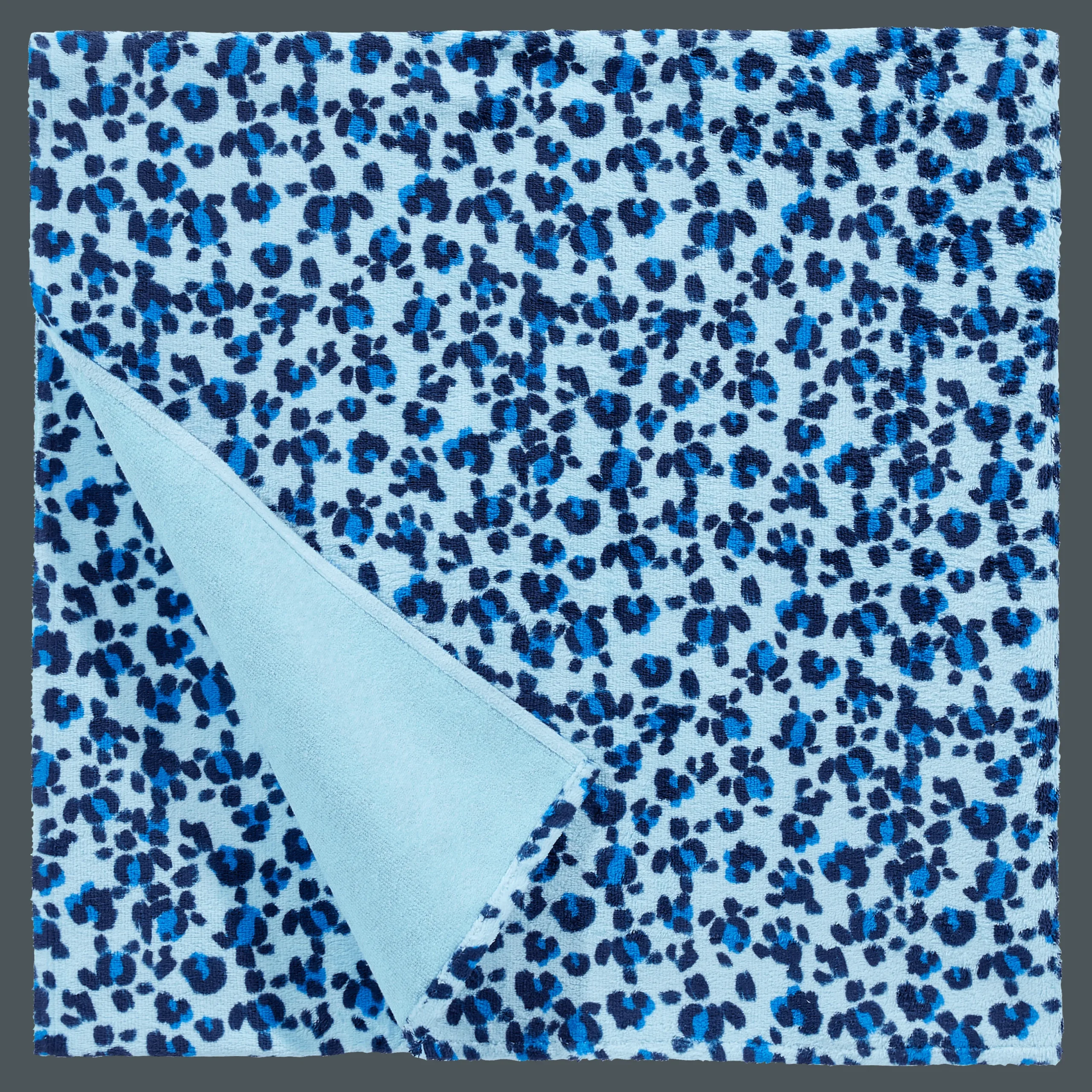 Outlet Vilebrequin Unisex Beach Towel Turtles Leopard Thalassa/Blue