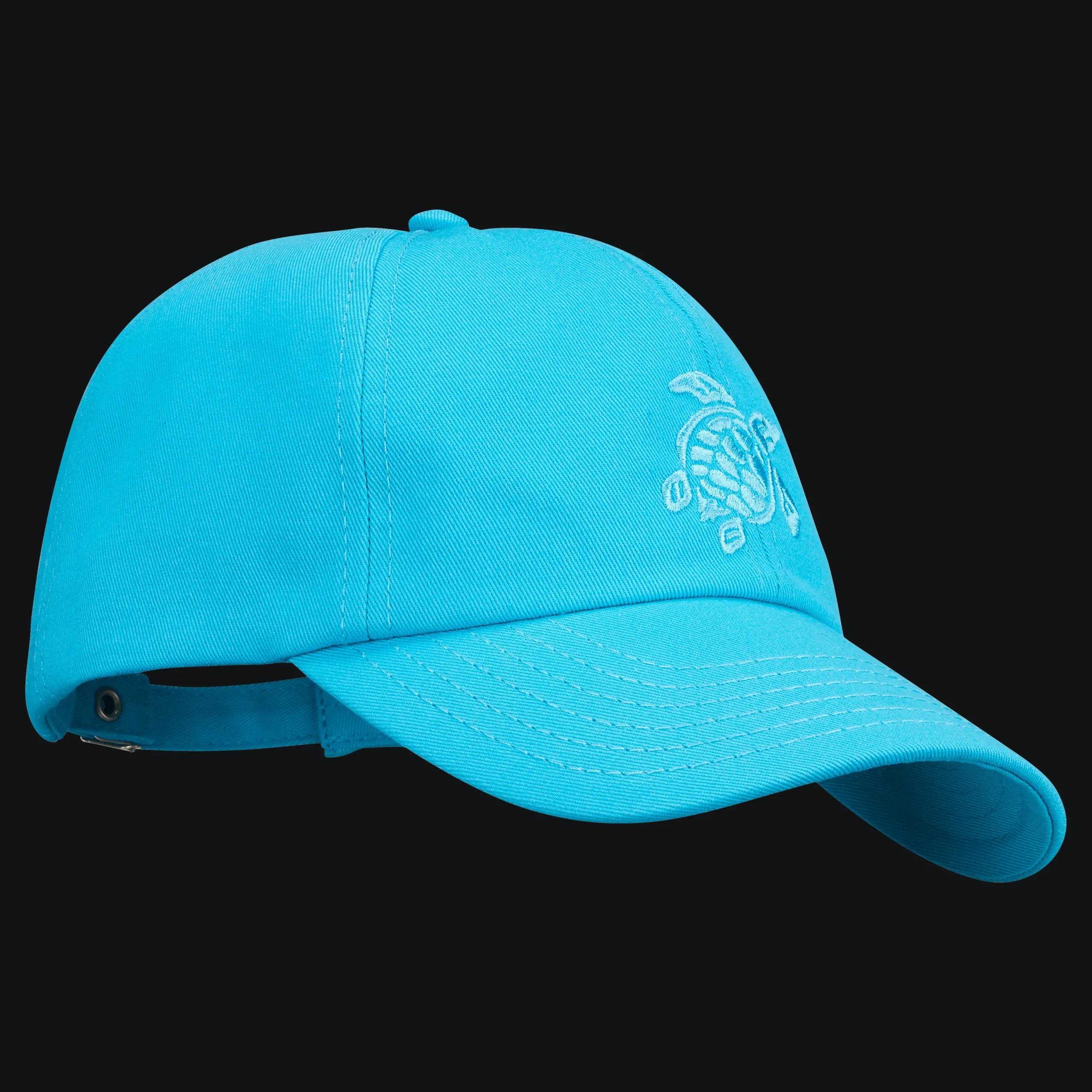 Fashion Vilebrequin Unisex Cap Solid Curacao/Blue