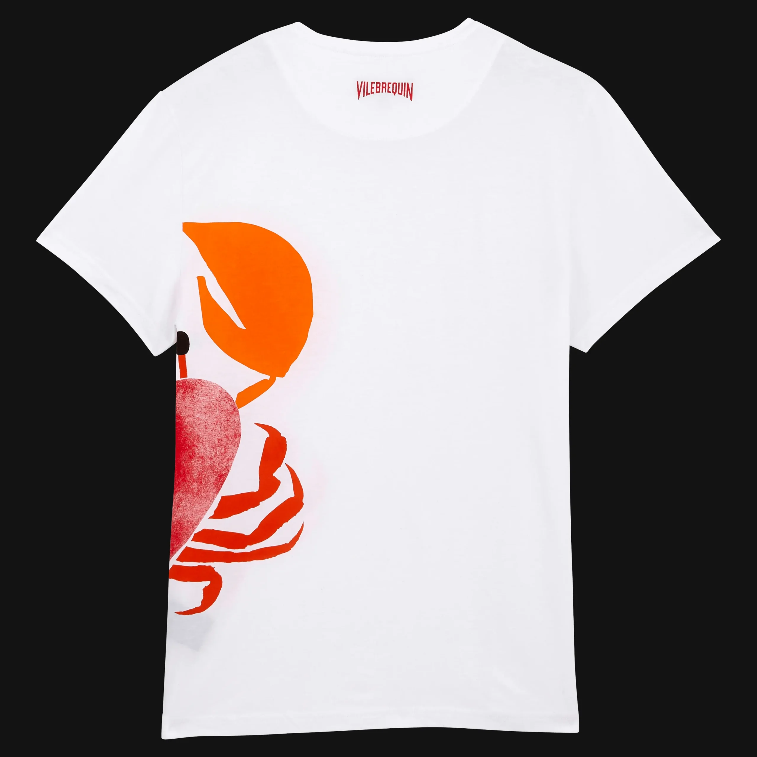 Cheap Vilebrequin Unisex Cotton T-Shirt St Valentin 2020 White/White