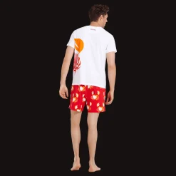 Cheap Vilebrequin Unisex Cotton T-Shirt St Valentin 2020 White/White