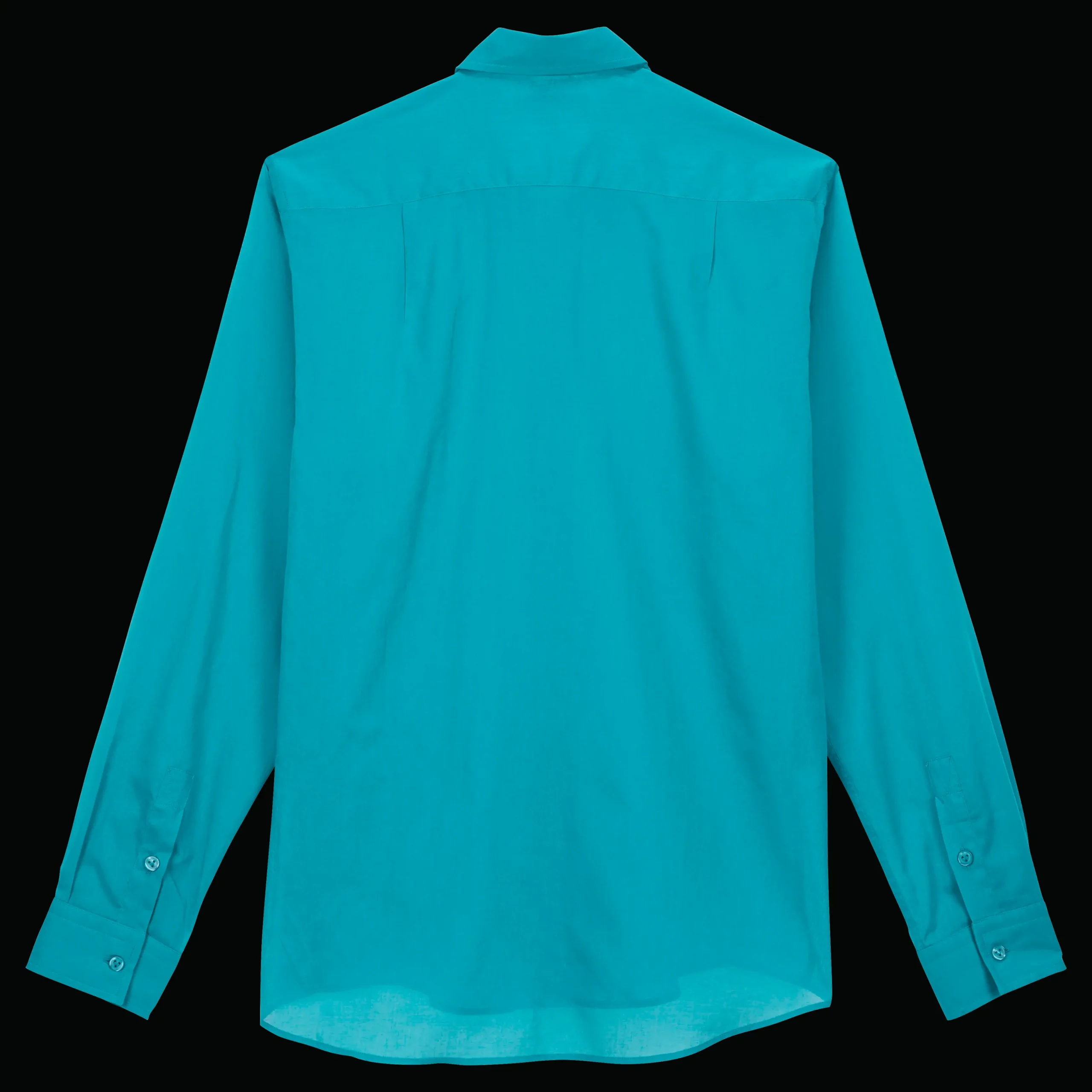 Flash Sale Vilebrequin Unisex Cotton Voile Lightweight Shirt Solid Emerald/Green