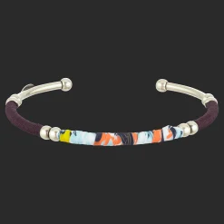 Sale Vilebrequin Unisex Fish Family Silver Zanzibar Bracelet Thalassa/Blue
