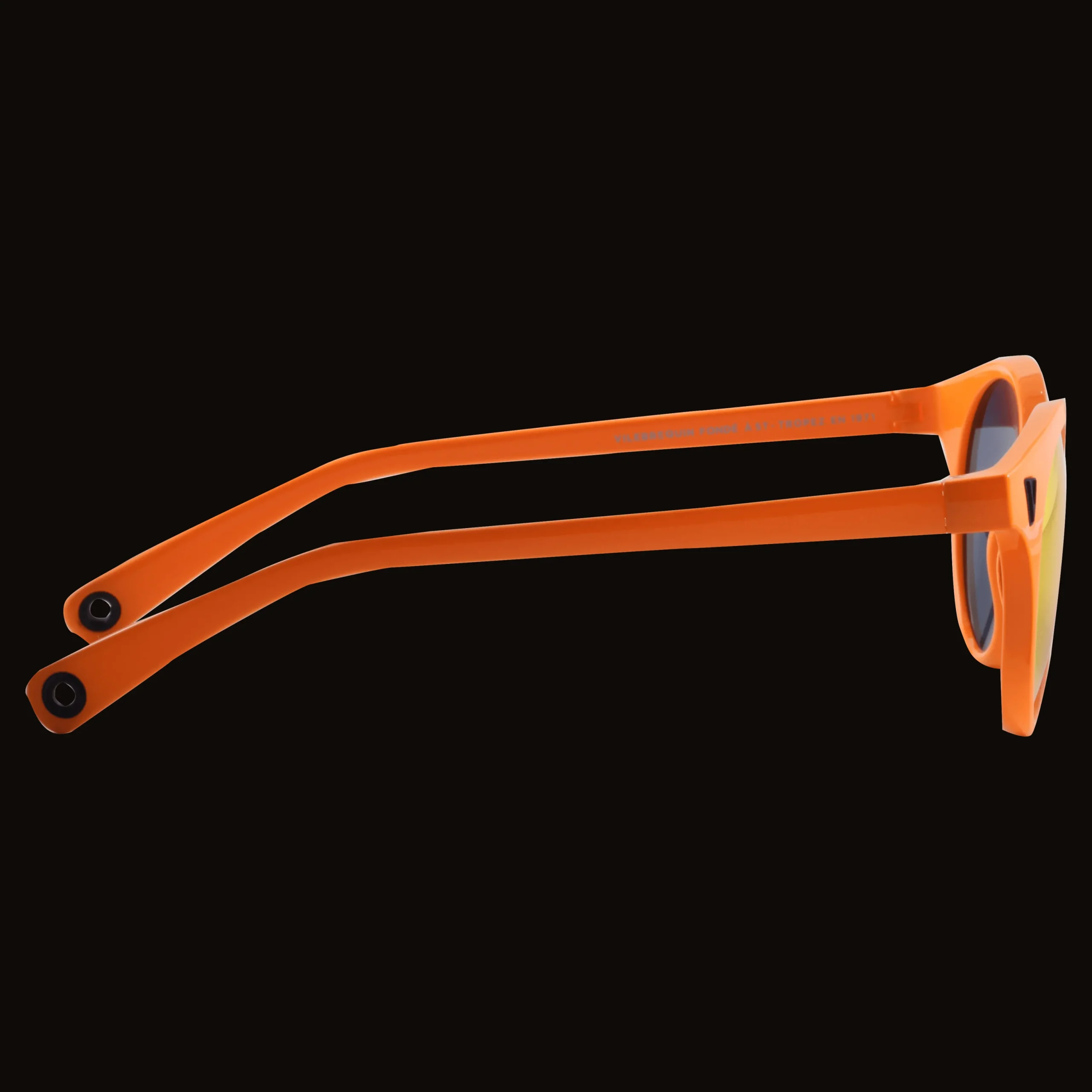 Store Vilebrequin Unisex Floaty Sunglasses Solid Neon Orange/Orange
