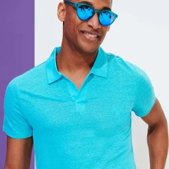 Discount Vilebrequin Unisex Floaty Sunglasses Solid Light Azure/Blue