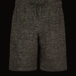 Flash Sale Vilebrequin Unisex Linen Bermuda Shorts Solid Heather Anthracite/White