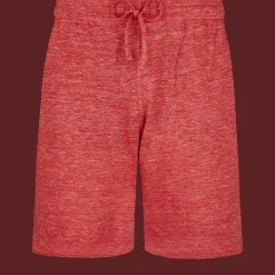 Cheap Vilebrequin Unisex Linen Bermuda Shorts Solid China Red/Red