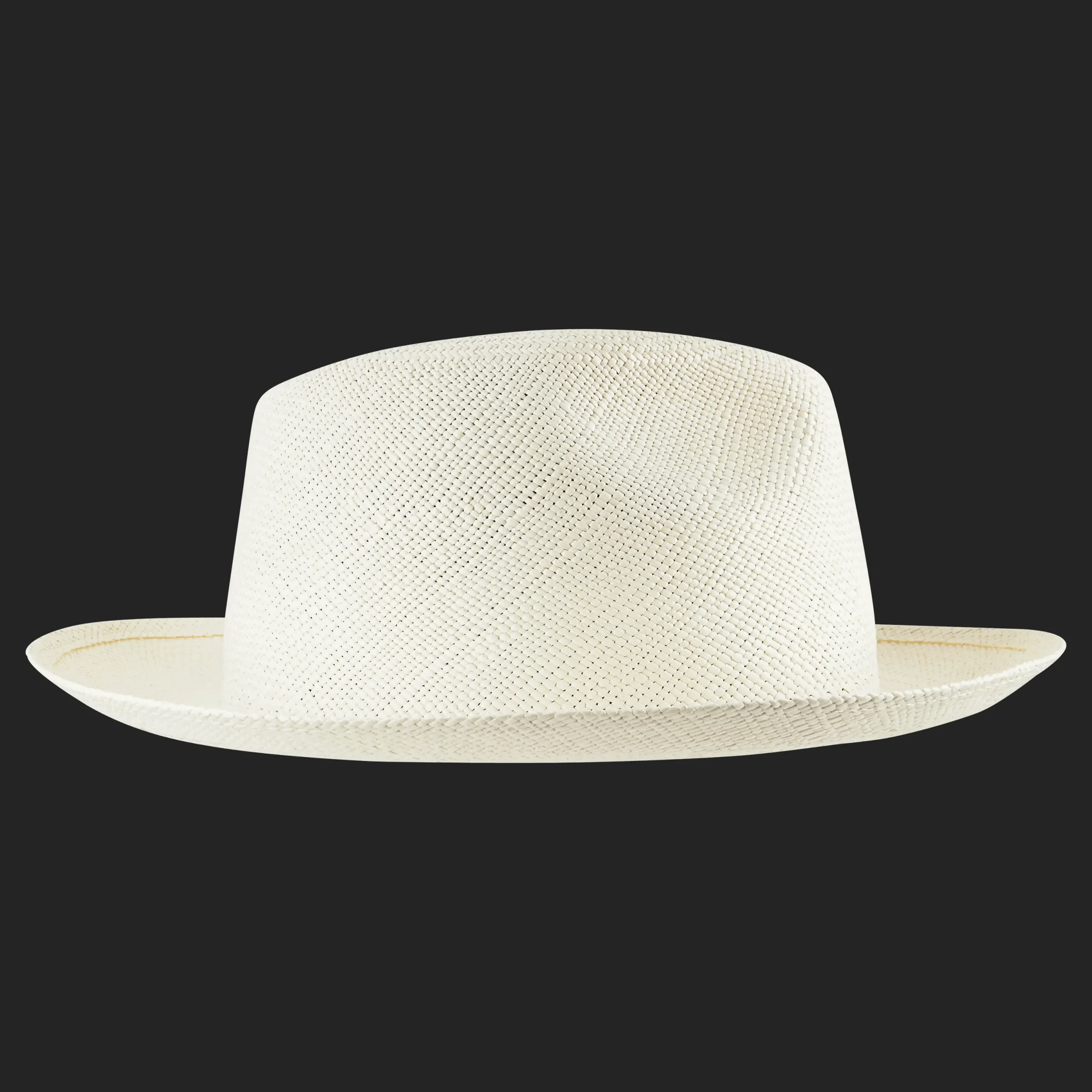Fashion Vilebrequin Unisex Natural Straw Panama Hat Solid Sand/Beige