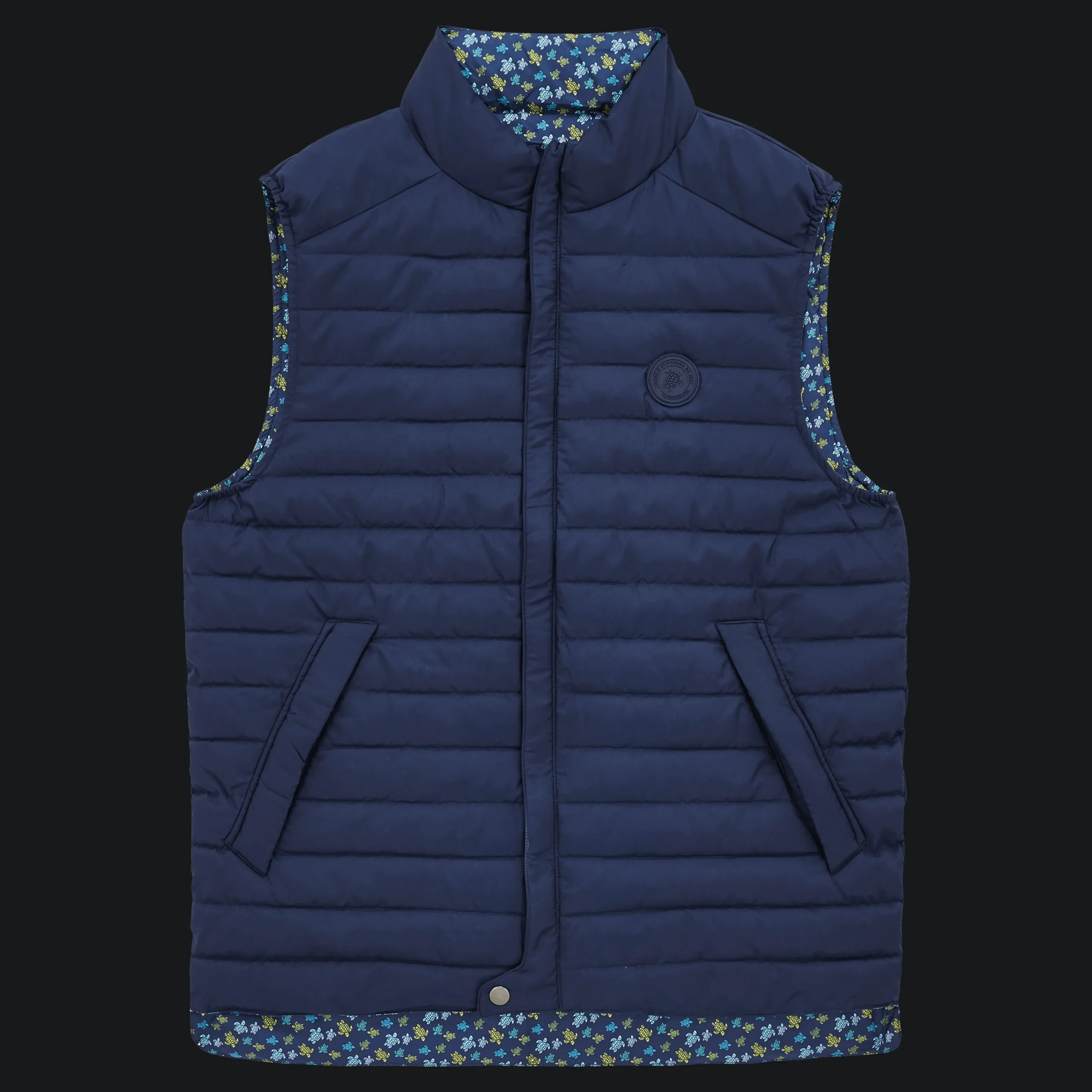 Cheap Vilebrequin Unisex Reversible Jacket Micro Tortues Rainbow Navy/Blue