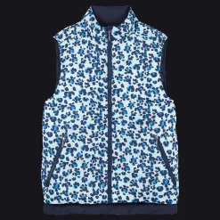 Clearance Vilebrequin Unisex Reversible Jacket Turtles Leopard Thalassa/Blue
