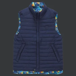 Online Vilebrequin Unisex Reversible Jacket Piranhas Navy/Blue