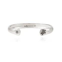 Hot Vilebrequin Unisex Silver Jonc Bracelet Original - X Gas Bijoux Silver/Grey