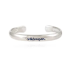Hot Vilebrequin Unisex Silver Jonc Bracelet Original - X Gas Bijoux Silver/Grey