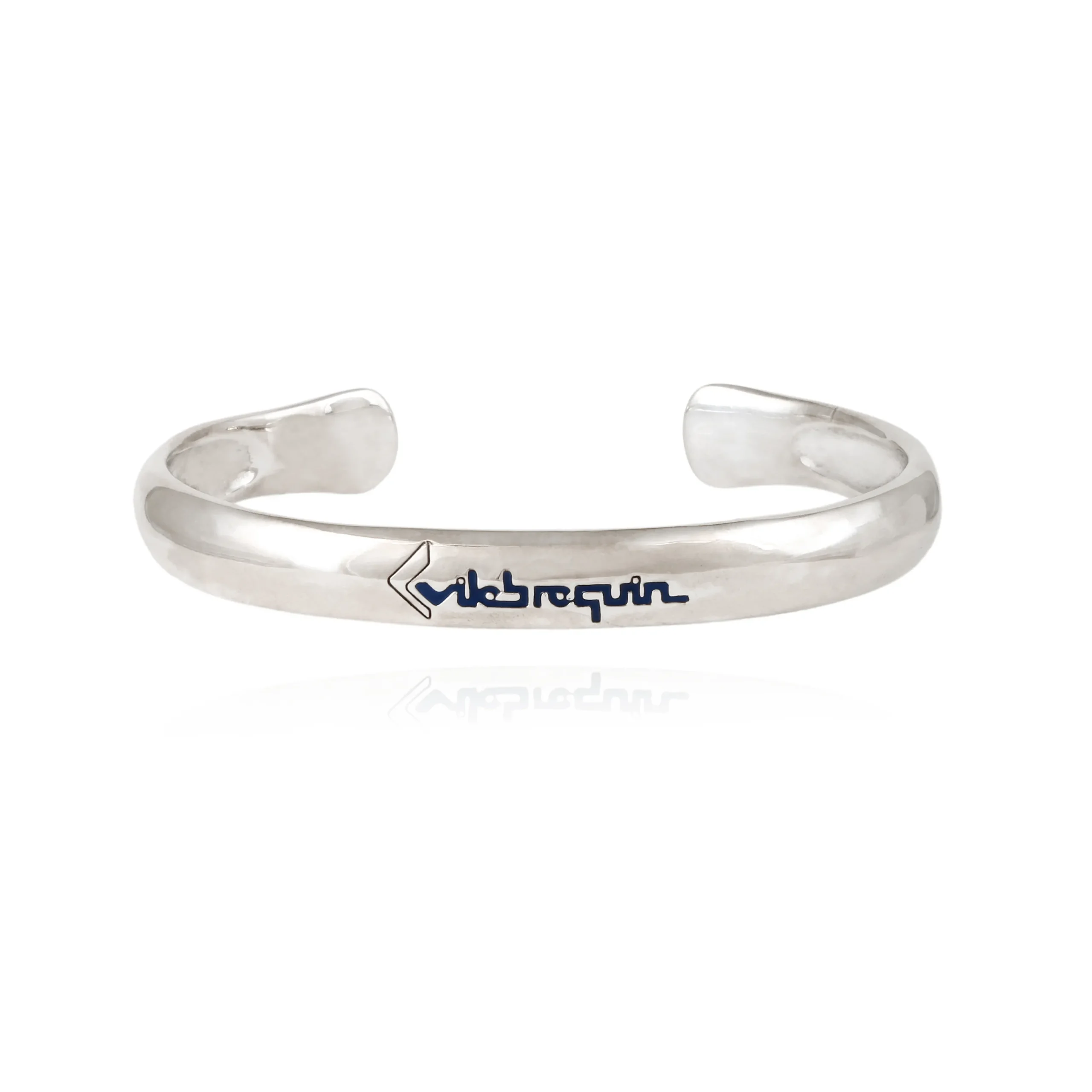 Hot Vilebrequin Unisex Silver Jonc Bracelet Original - X Gas Bijoux Silver/Grey