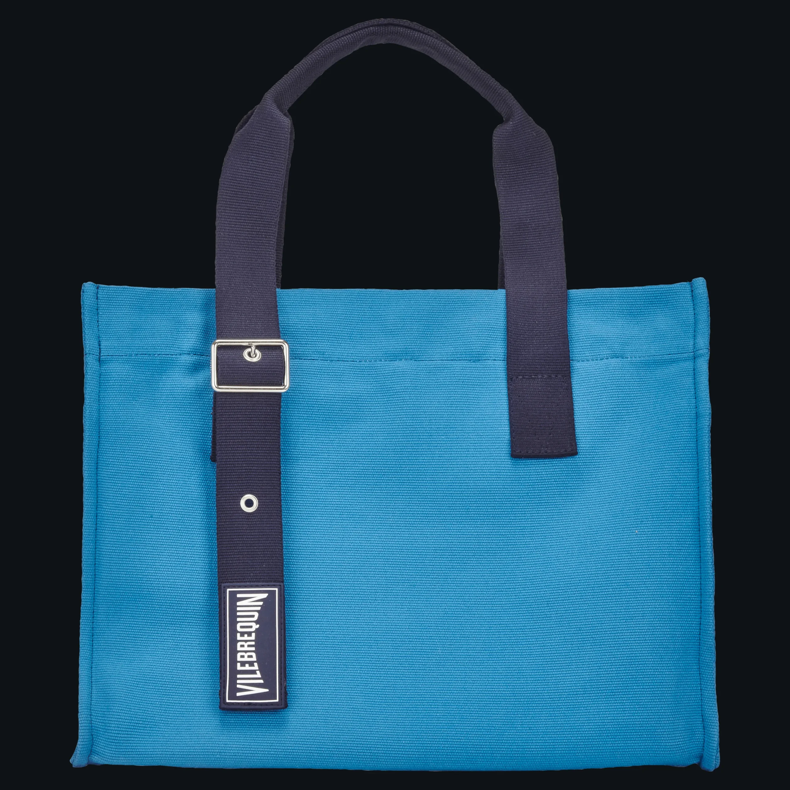 Online Vilebrequin Unisex Small Beach Bag Solid Calanque/Blue