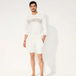 Hot Vilebrequin Unisex Terry Bermuda Solid Chalk/Beige