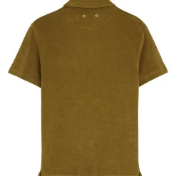 Flash Sale Vilebrequin Unisex Terry Bowling Shirt Solid Bark/Beige