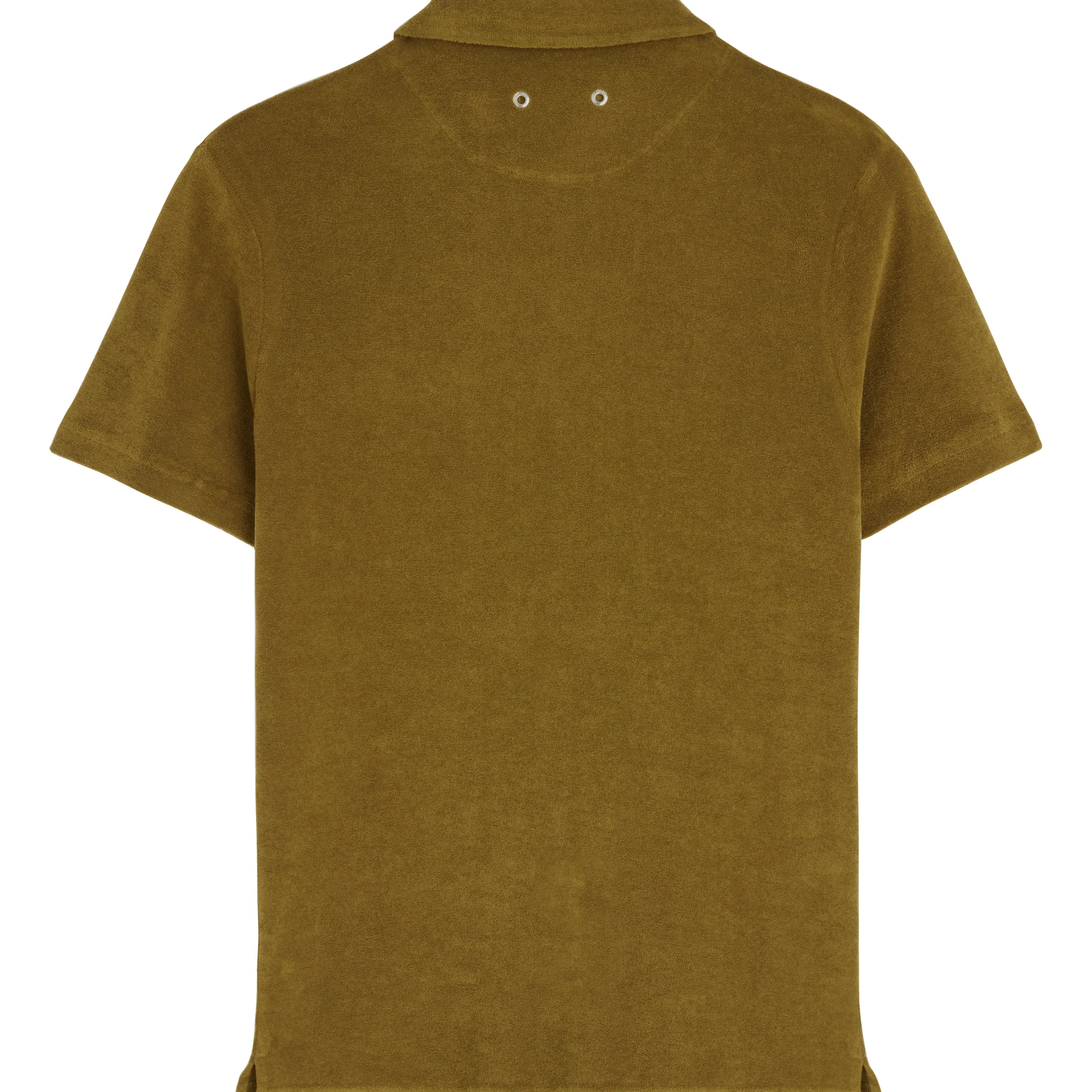 Flash Sale Vilebrequin Unisex Terry Bowling Shirt Solid Bark/Beige