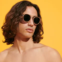 Online Vilebrequin White Tulipwood Women And Men Sunglasses - Vbq X Shelter Tomette/Red
