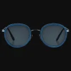 Cheap Vilebrequin White Tulipwood Women And Men Sunglasses - Vbq X Shelter Navy/Blue