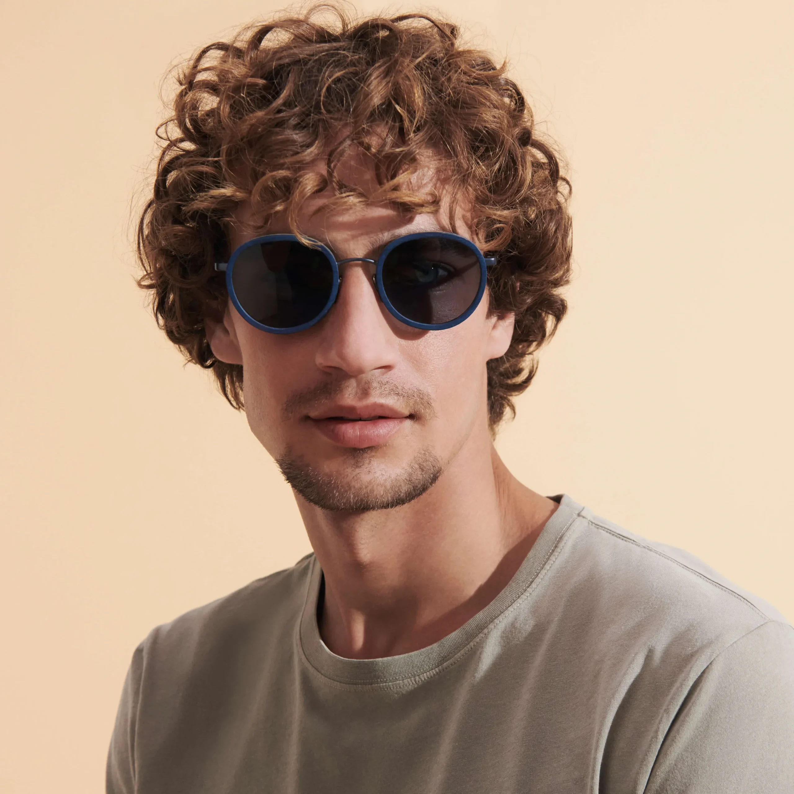 Cheap Vilebrequin White Tulipwood Women And Men Sunglasses - Vbq X Shelter Navy/Blue